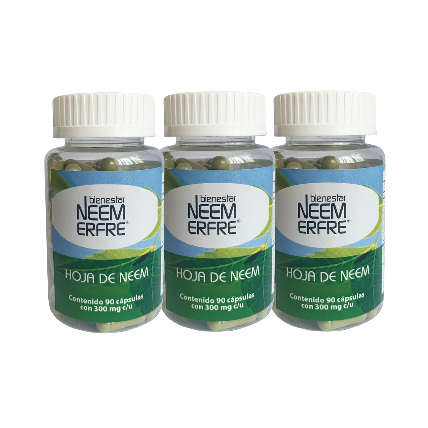 Cápsulas de hoja de neem