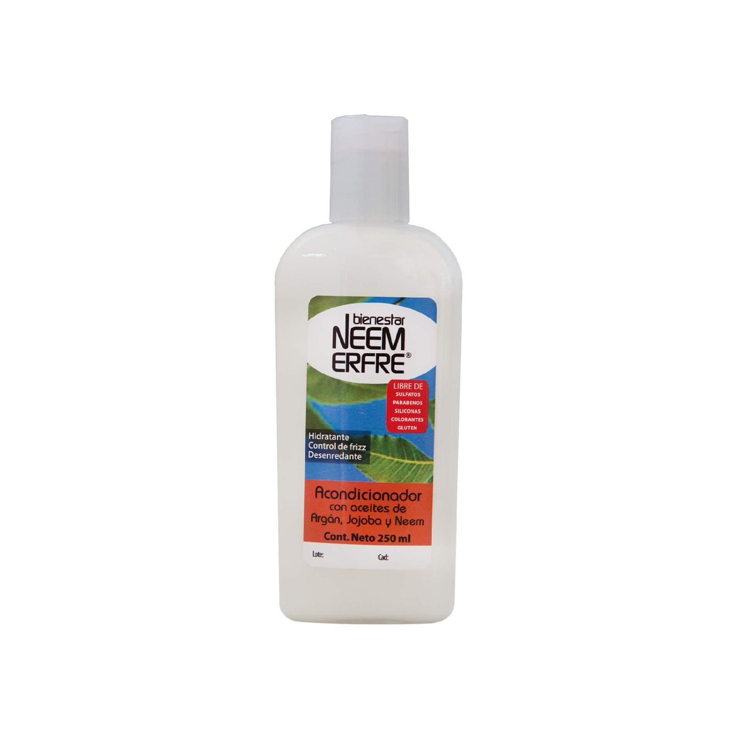 Acondicionador natural con aceites de argán, jojoba Y neem