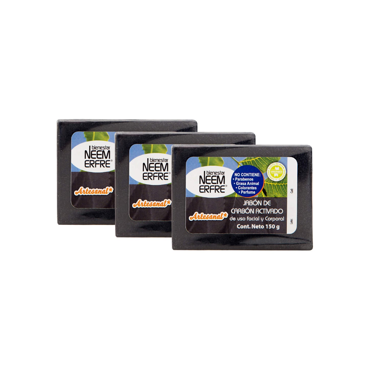 Jabón DETOX de carbon activado