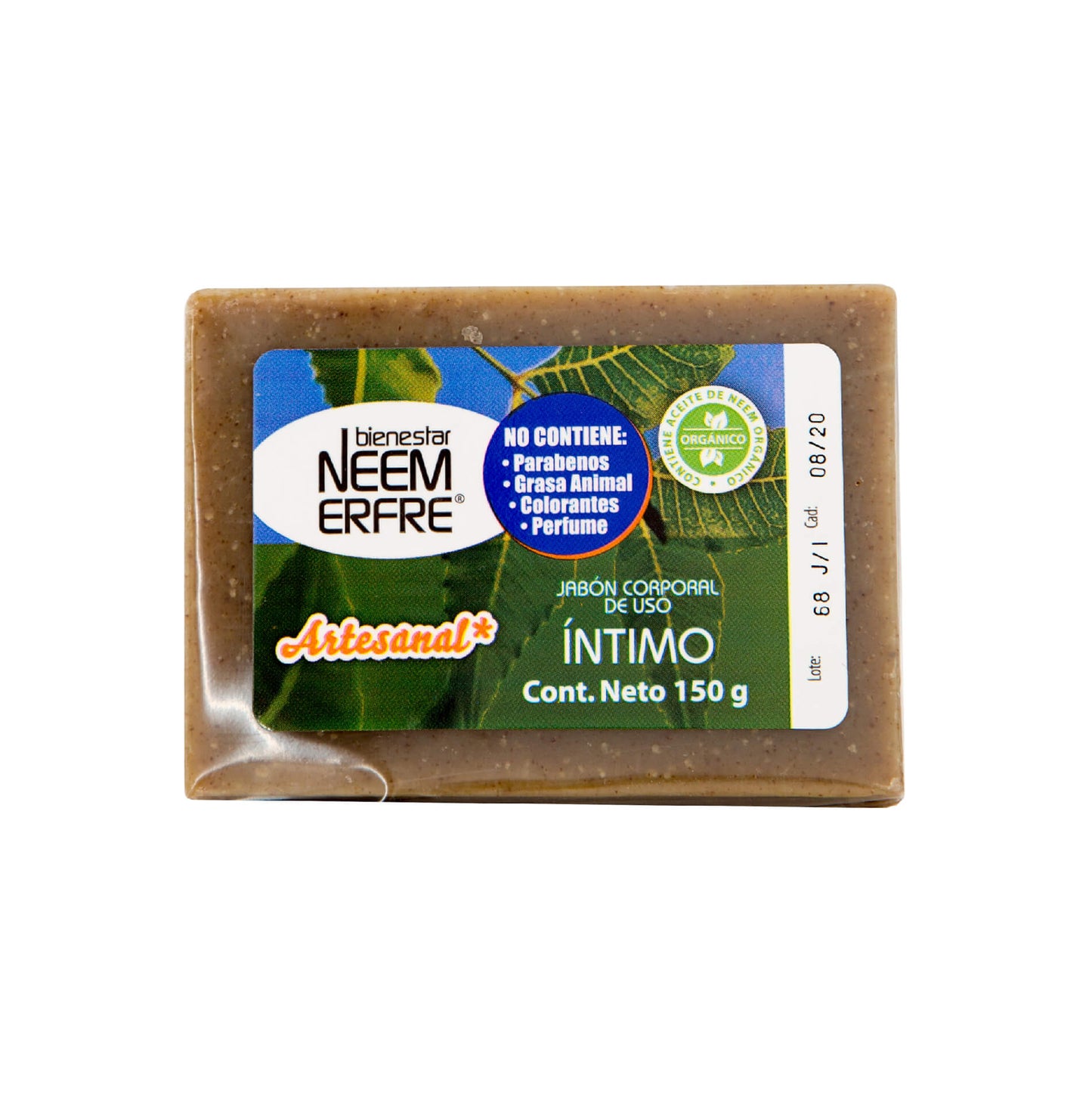 Jabón íntimo y piel sensible