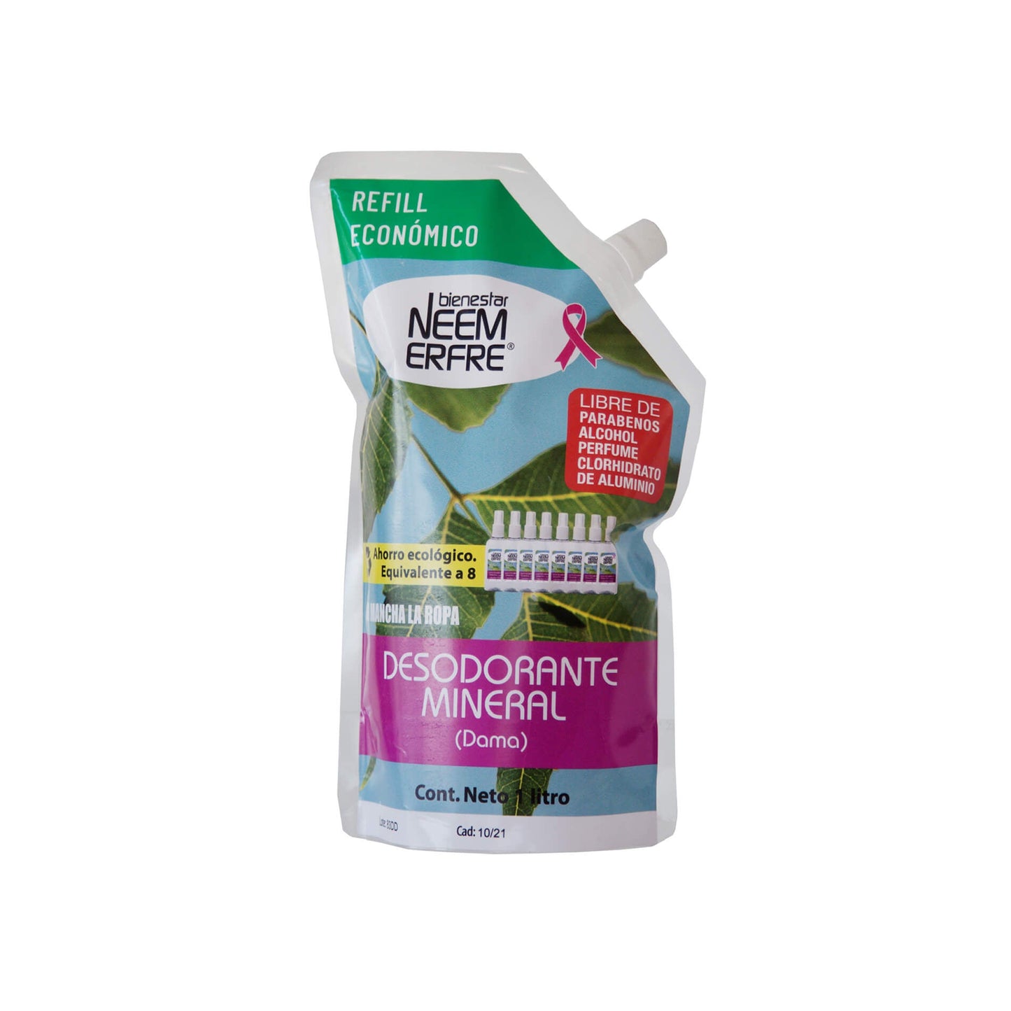 Desodorante mineral para dama