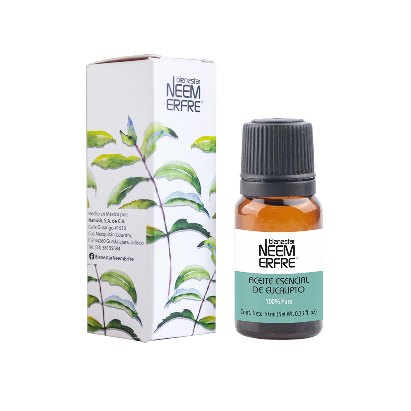 Aceite esencial de eucalipto 100% puro