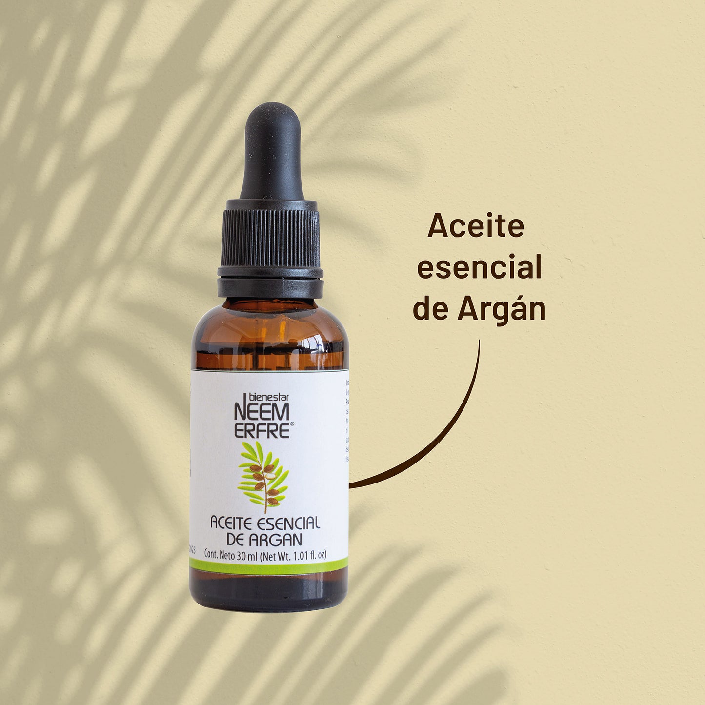 Aceite esencial de argan 100% puro
