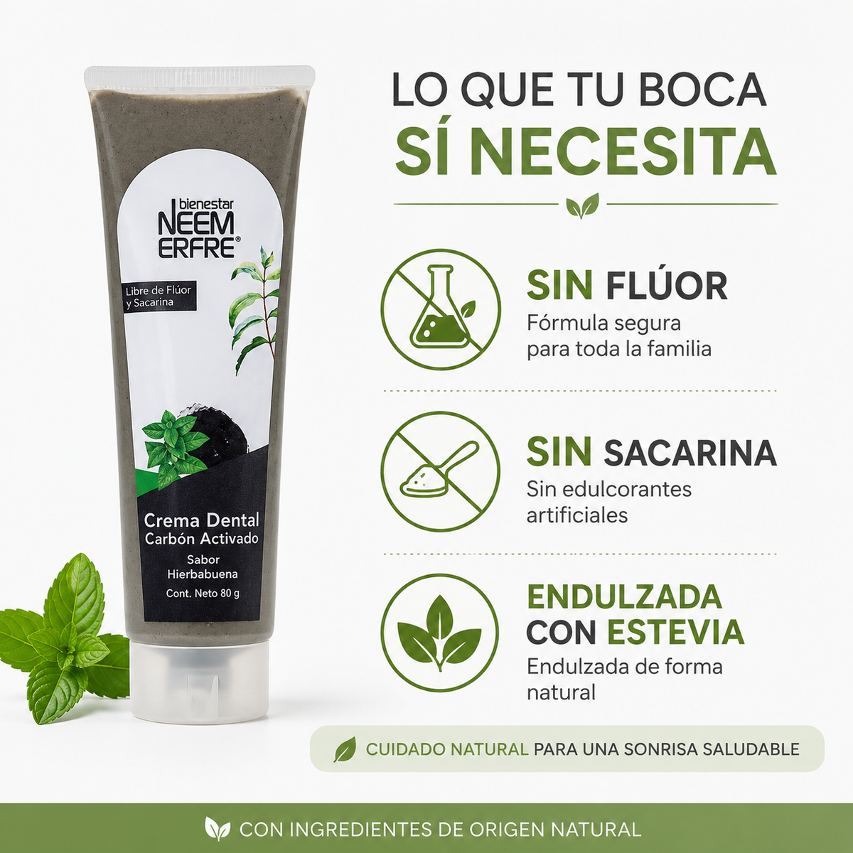 Crema dental de Cárbon Activado