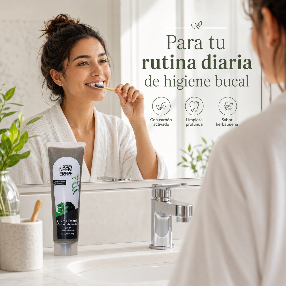Crema dental de Cárbon Activado