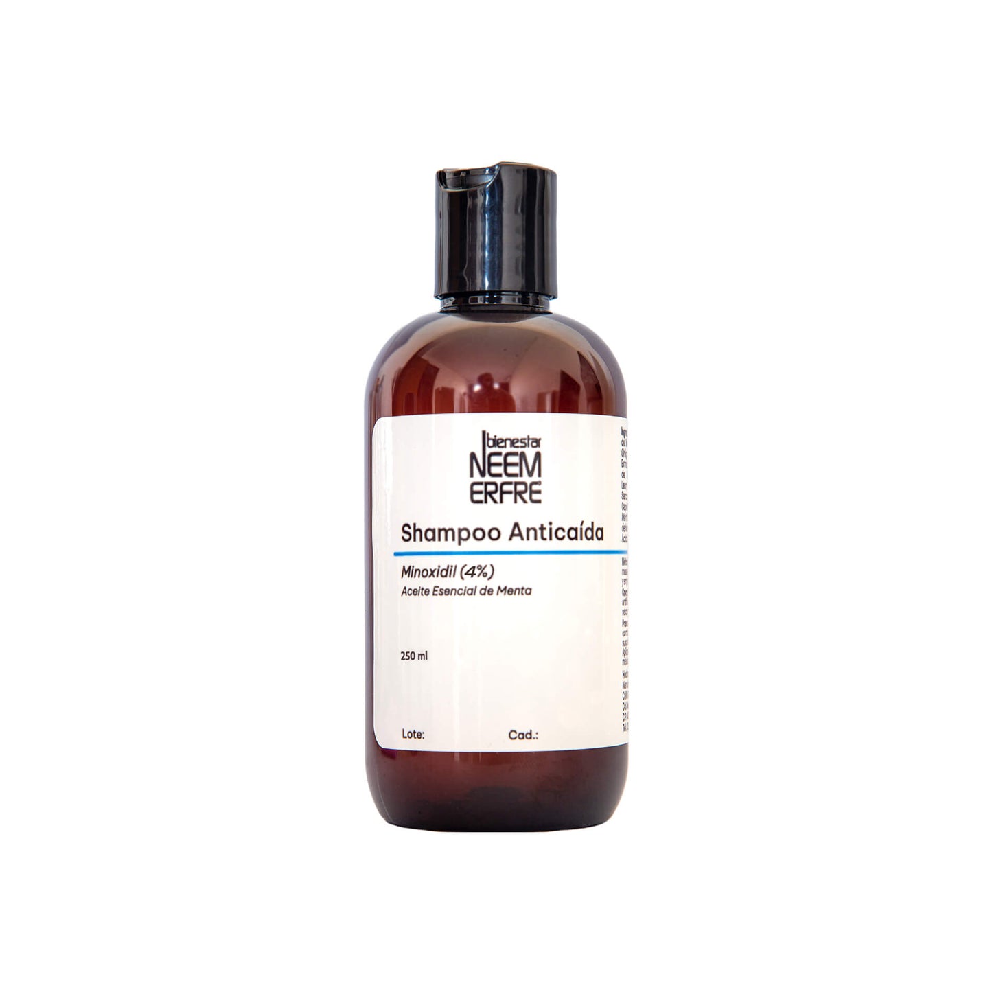 Shampoo minoxidil al 4%