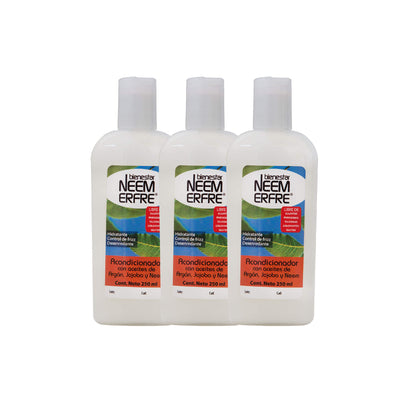 Acondicionador natural con aceites de argán, jojoba Y neem