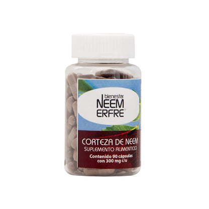 Cápsulas de corteza de neem