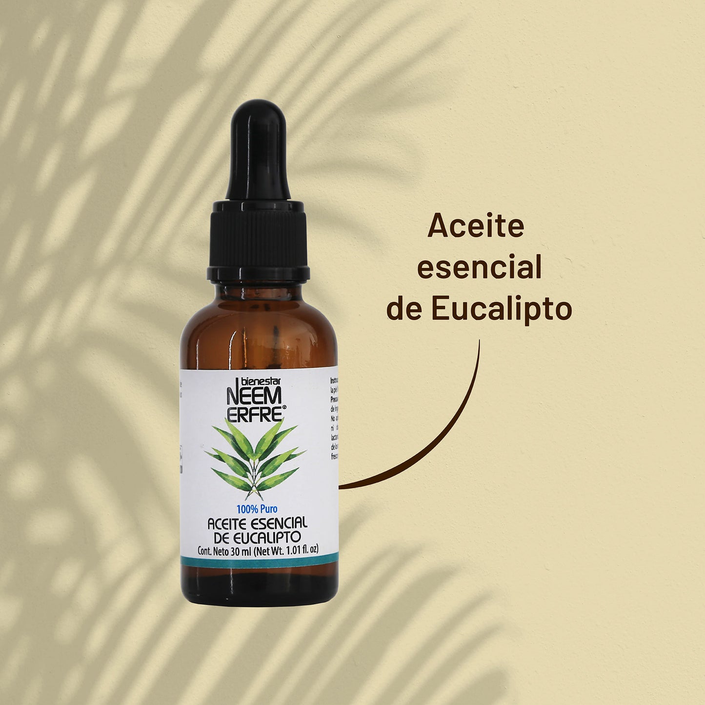 Aceite esencial de eucalipto 100% puro
